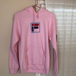 Pink Fila sweatshirt